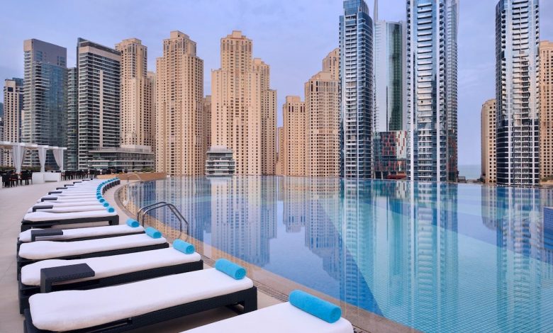 Photo of The Best Rooftop Pools in Dubai